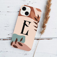 Boho Green Terracotta Monogram