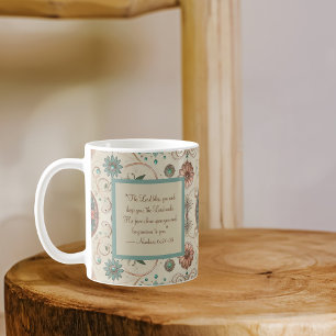 Boho Herb Morning Blessing Mug