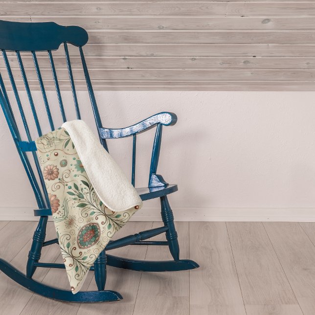 Boho Herbs Sherpa Blanket (Creator Uploaded)