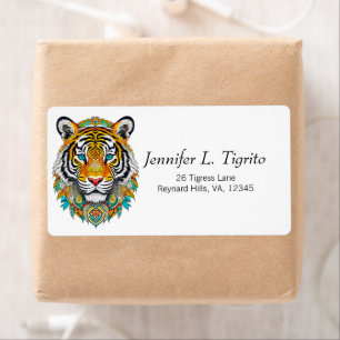 Boho Hippie Chic Floral Year of the Tiger
