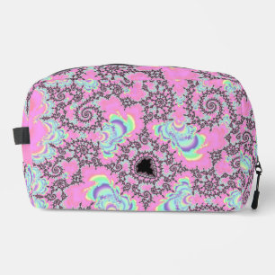 Boho Hippie Unicorn Pastel Mandelbrot Fractal Dopp Kit