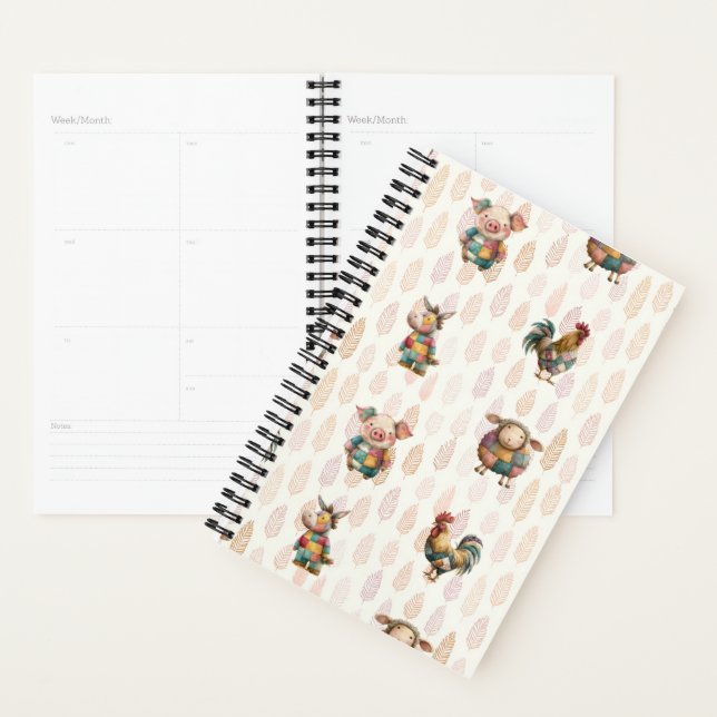 Boho Homestead se produit chaque mois/semaine plan (Devant avec enveloppe)