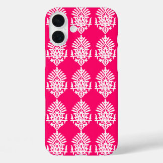 Boho India Block Print iPhone 16 Plus Case