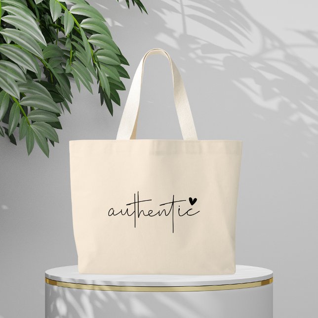 Boho Inspirational Quotes Large Tote Bag (Creator Uploaded)
