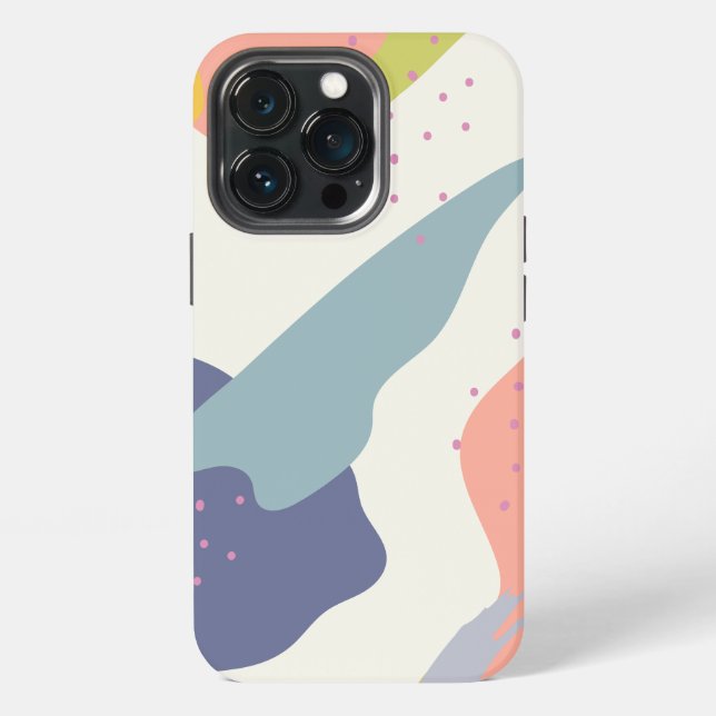 Boho Inspired Dotted Abstract Phone Case (Back)