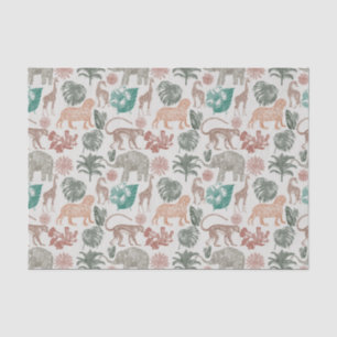 Boho Jungle Safari  Tissue Paper