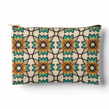 Boho Kaleidoscope Print Cut Sew Bag