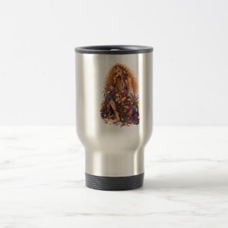 Boho Kern – Lost in the Wildflowers Bohemian  Travel Mug