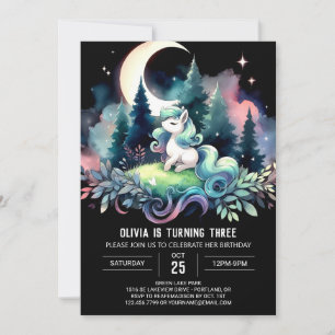 Boho Kids Horse Birthday Invitation