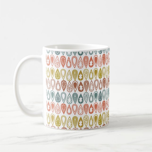 Boho Lines  Coffee Mug (Left)