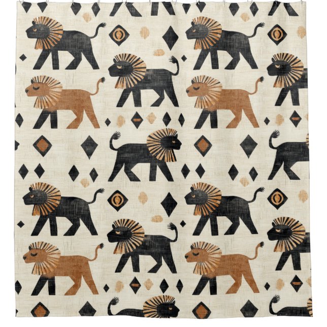 Boho Lion Tribal Safari Pattern (Front)