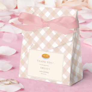 Boho Little Cutie Pie Thanksgiving Baby Shower  Favor Box