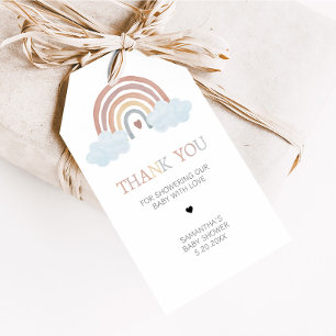 Boho Little Ray of Sunshine Baby Shower Favour Tag