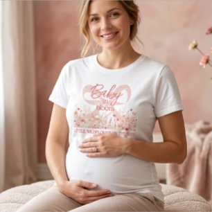 Boho Little Wildflower Baby in Bloom Mother T-Shirt