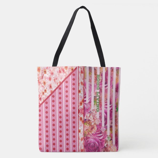 BOHO LIVING I - Tote Bag (Front)