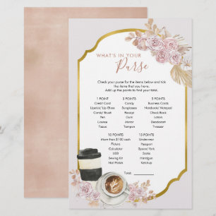 Boho Love is Brewing What's in Your Purse Games