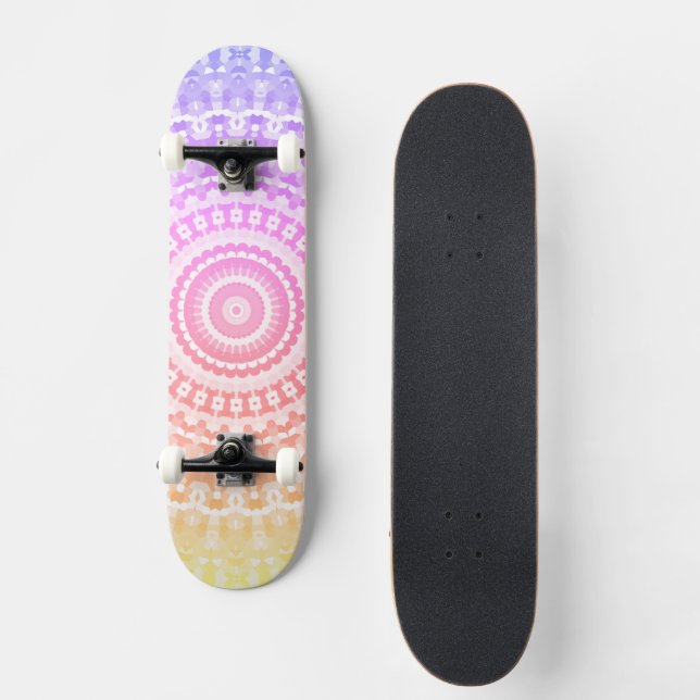 Boho Mandala Skateboard (Front)