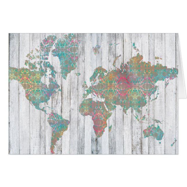 Boho Map II (Front Horizontal)