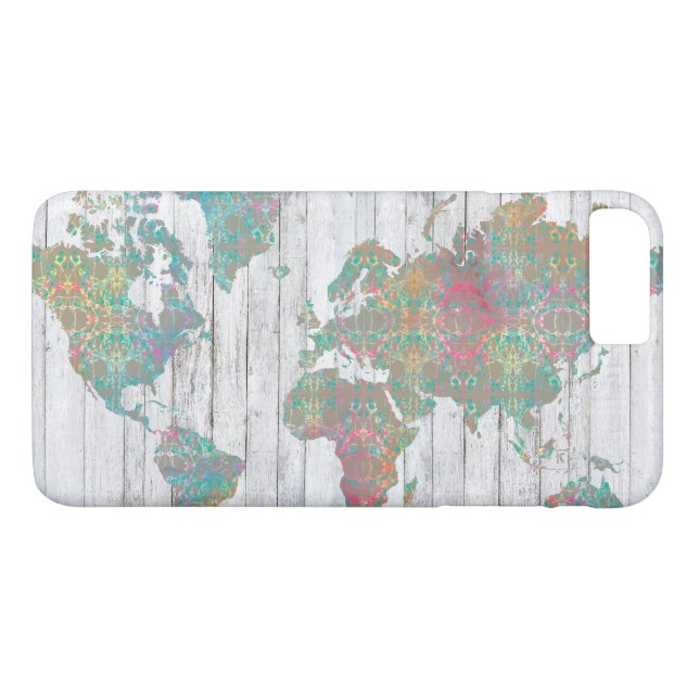 Boho Map II Case-Mate iPhone Case (Back (Horizontal))
