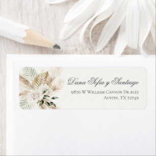 Boho Mariage espagnol invitation