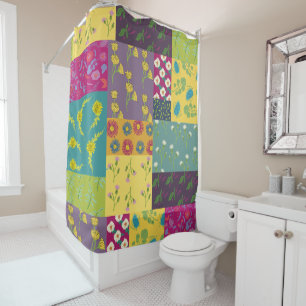 Boho Maximalist Patchwork Quilt Patterned