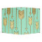 Boho Mint and Faux Gold Arrows Pattern