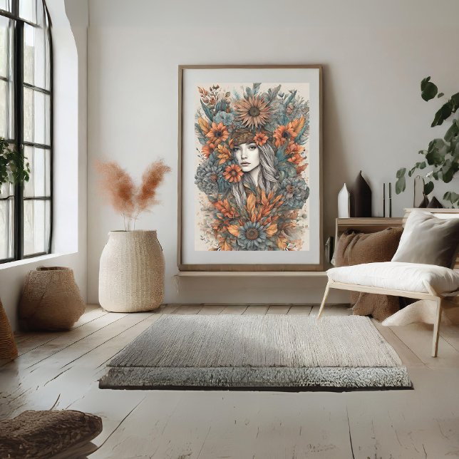 Boho Modern Art Poster (Boho Modern Art Poster)