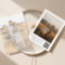 Boho Modern Vellum Overlay Photo QR Code Wedding 