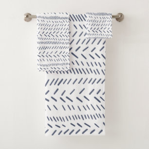 Boho Moderne Abstrait en tissu de boue dans la mar