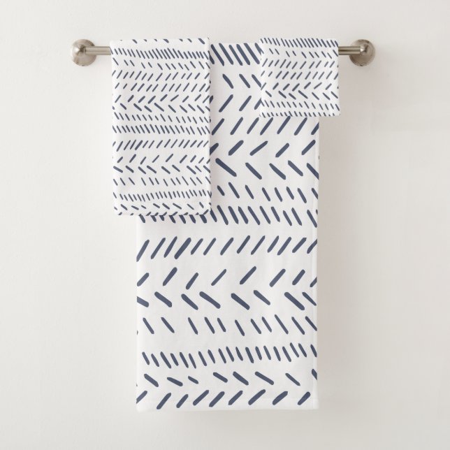Boho Moderne Abstrait en tissu de boue dans la mar (En situation)