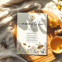 Boho Mommy-to-Bee Baby Shower