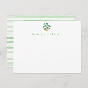 Boho Monstera Plant Minimalist Green Personalized  Card