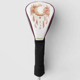 Boho Moon Mystical Vibe Golf Head Cover