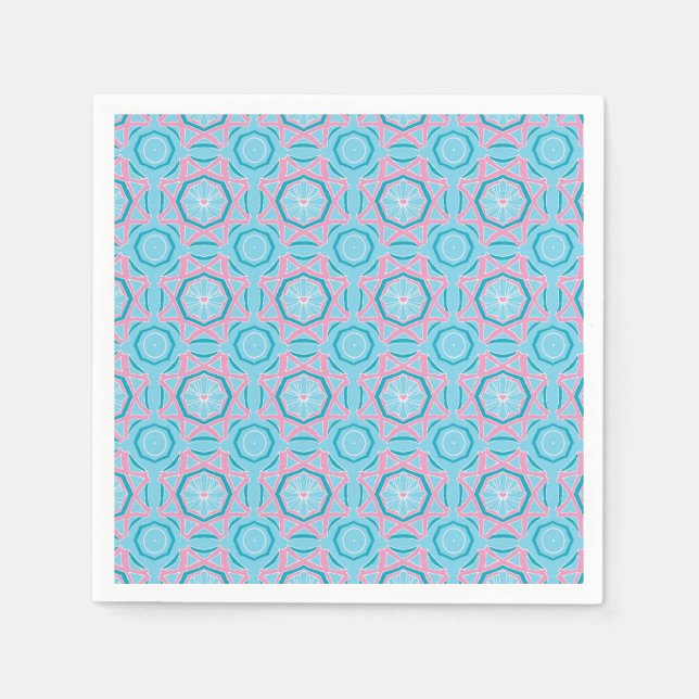 Boho Morocco Pattern Napkin (Front)