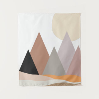 Boho Mountains Tapestry