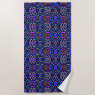 Boho My Treasure 0 Pattern Beach Towel