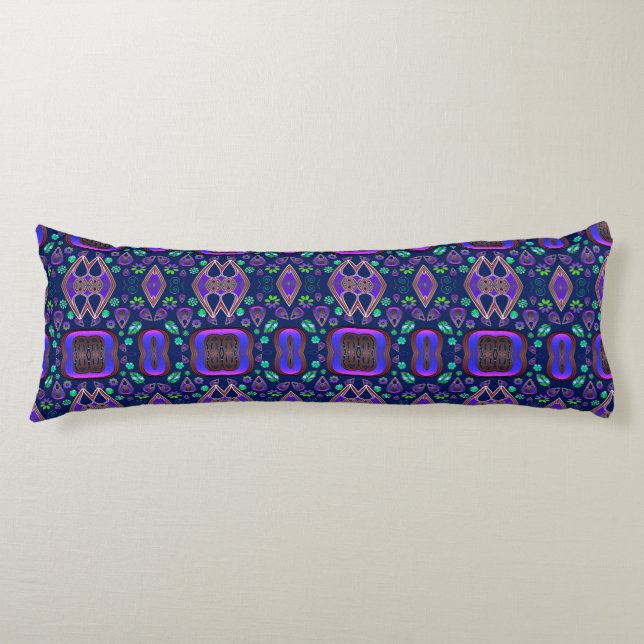Boho My Treasure 0 Pattern Body Pillow (Front)