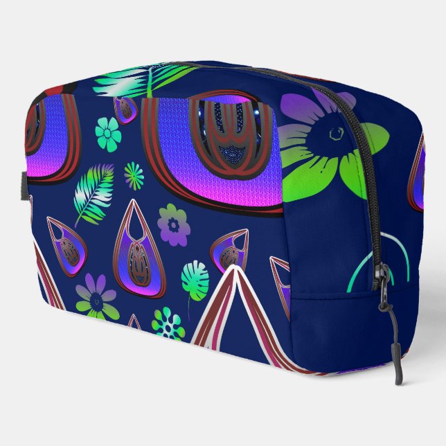 Boho My Treasure 0 Pattern Dopp Kit (Right Corner)