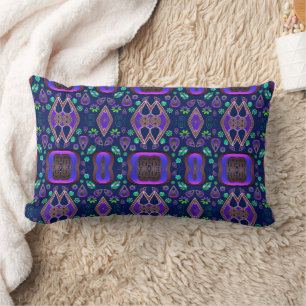 Boho My Treasure 0 Pattern Lumbar Pillow