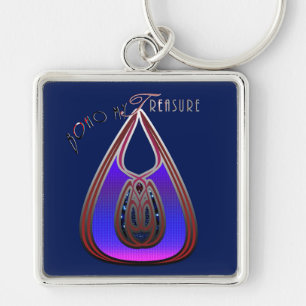 Boho My Treasure Keychain