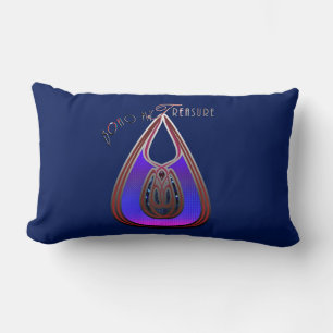 Boho My Treasure Lumbar Pillow