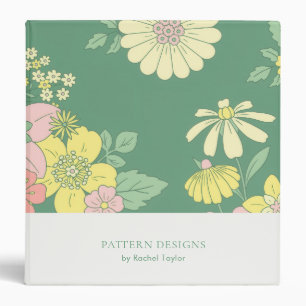 Boho Nature Floral  Binder