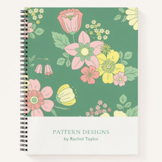 Boho Nature Floral Notebook