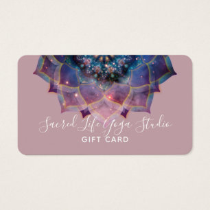 Boho Nebula Bloom   Mandala Design