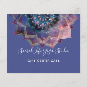 Boho Nebula Mandala, Mystical Flyer