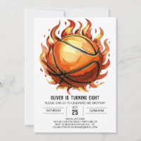 Boho Net Pastel Basketball Birthday 