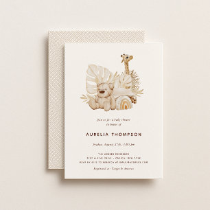 Boho Nursery Baby Shower Invitation