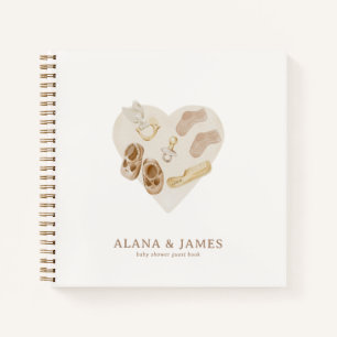 Boho Nursery Chic Baby Shower Budget Guest Book