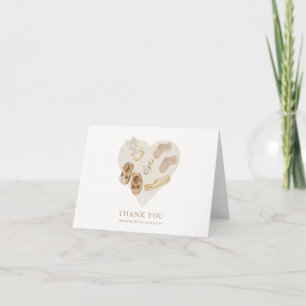 Boho Nursery Chic Baby Shower Thank You