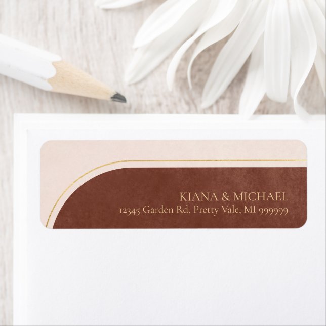 Boho Oasis Bi-Color Arch Mariage ID959 (En situation)